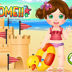 Hry pre deti Princess Sand Castle